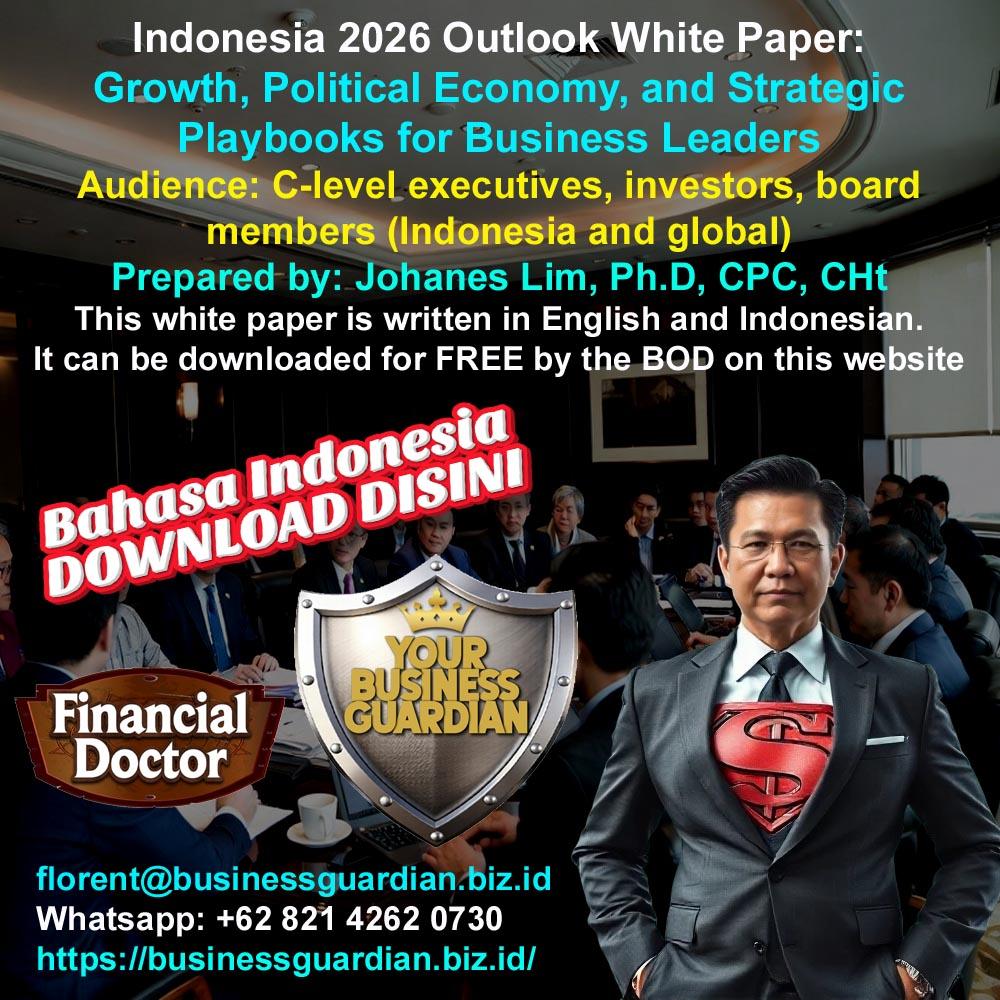 the BOD INDONESIA Whitepaper Indonesia 2026 Outlook Dr Johanes Lim
