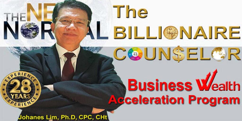 Dr.Johanes Lim, financial doctor, fractional ceo, contingency coaching no result no pay, double sales, double profit