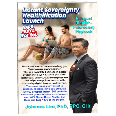 Dr.Johanes Lim, financial doctor, fractional ceo, contingency coaching no result no pay, double sales, double profit
