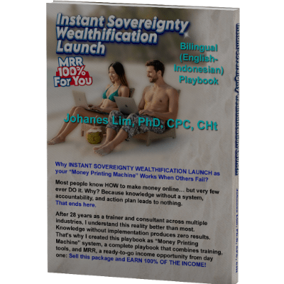 Dr.Johanes Lim, financial doctor, fractional ceo, contingency coaching no result no pay, double sales, double profit