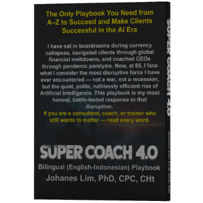 Dr.Johanes Lim, financial doctor, fractional ceo, contingency coaching no result no pay, double sales, double profit