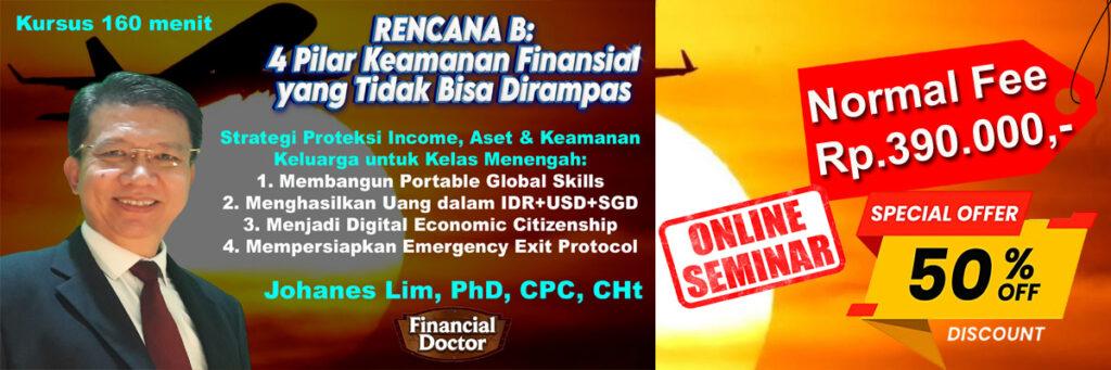 Proteksi Keuangan, Asset Protection, Diversifikasi Global, Skill Global, Income Kedua, Mitigasi Risiko