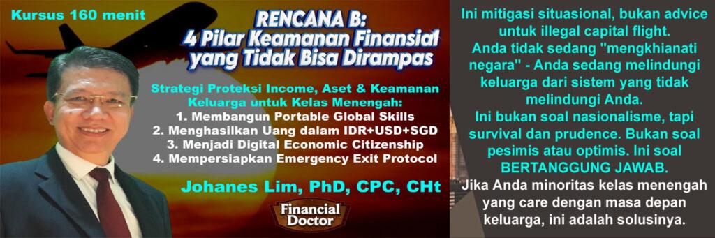 Proteksi Keuangan, Asset Protection, Diversifikasi Global, Skill Global, Income Kedua, Mitigasi Risiko