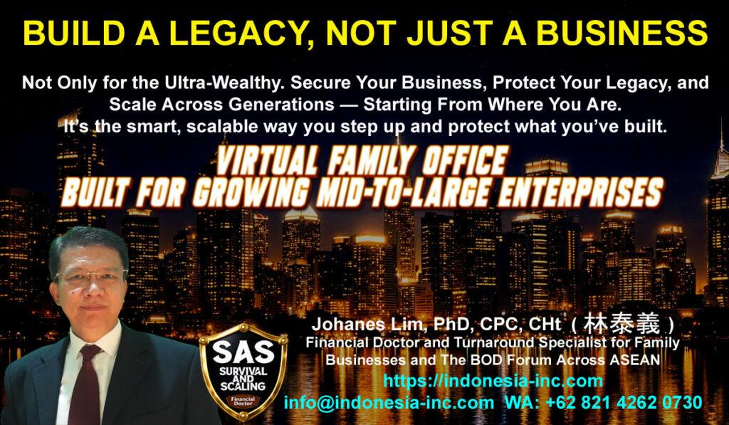 Virtual family office, profit improvement, business turnaround expert, family business succession