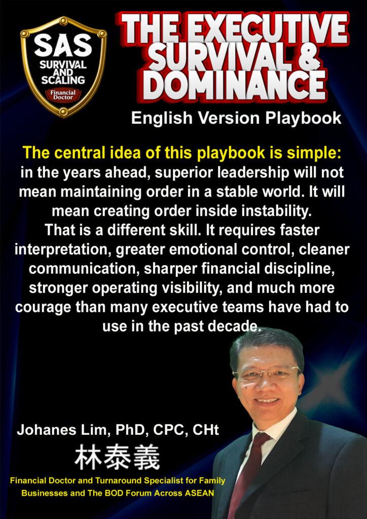playbooks doctor Johanes Lim, solusi bisnis, profit bisnis, problem bisnis, Financial Doctor